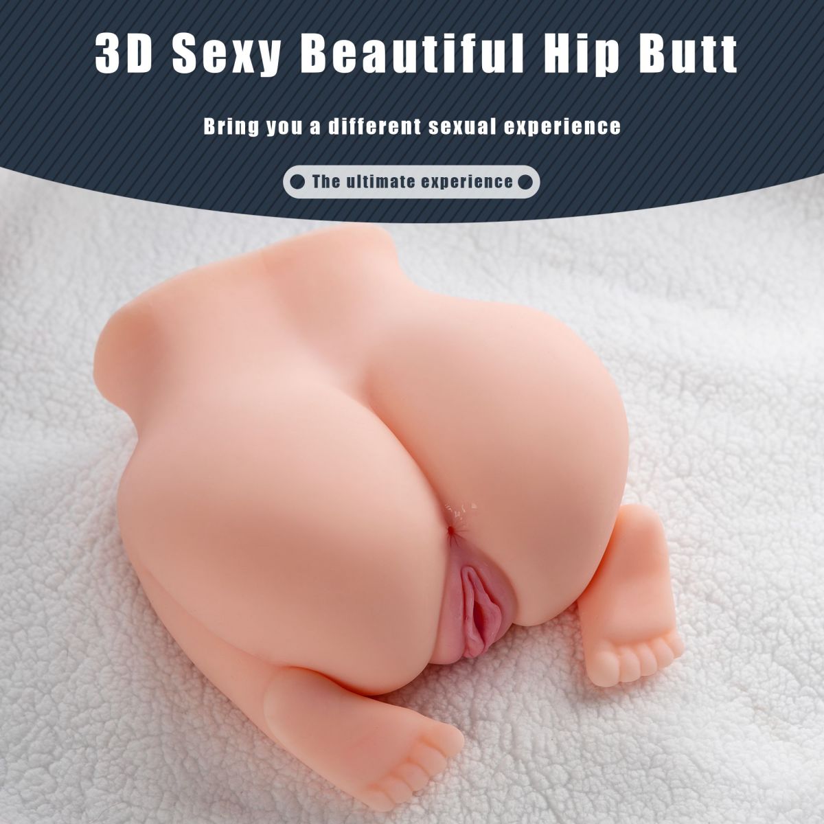 2.1KG - 3D Mini Realistic Half Torso Sex Doll 3D sex torso5
