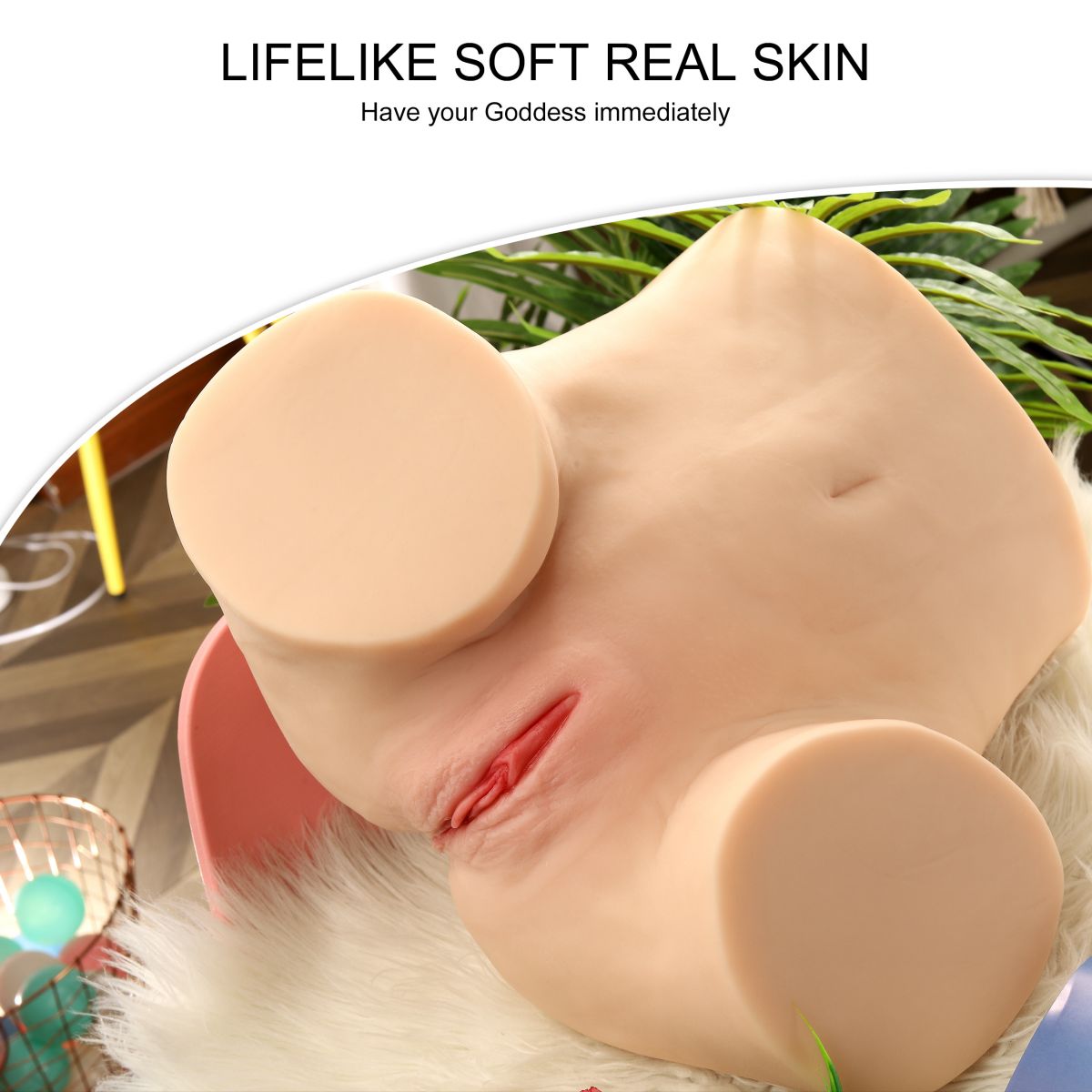 8,1 KG - Big Butt TPE Sex Doll Torso sex torso9 1