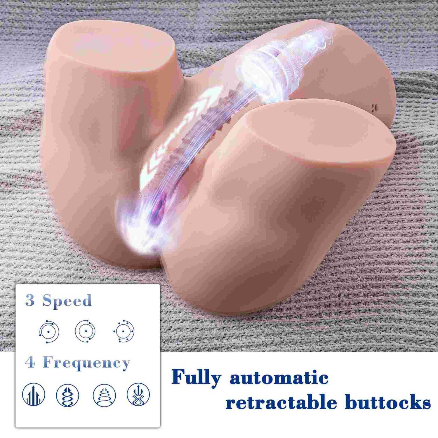 12.5KG Ass Vibrating Sex Doll Torso sex torso3