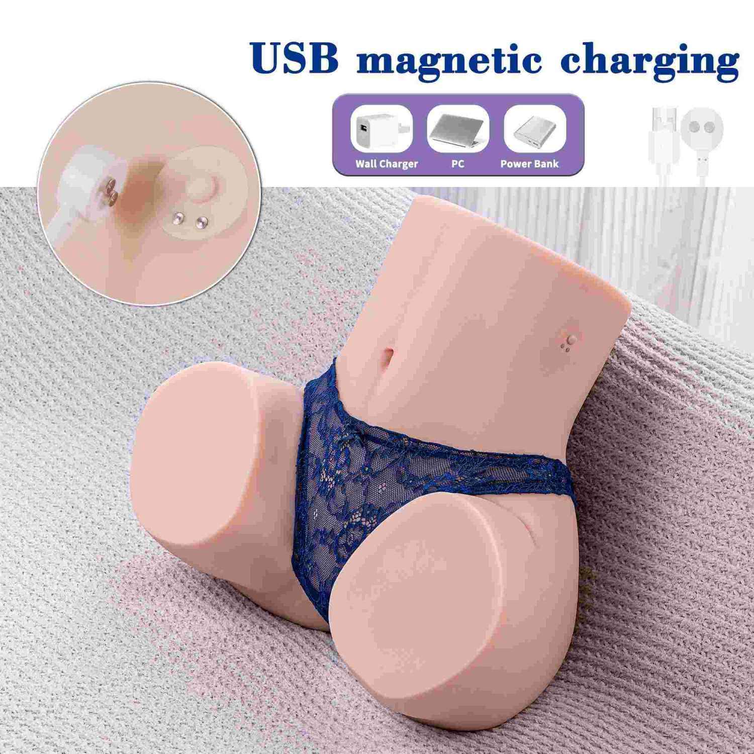 12.5KG Ass Vibrating Sex Doll Torso sex torso5