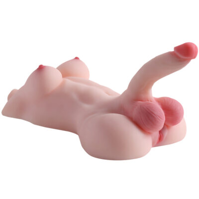 4,8 kg hvid shemale kønsdukke torso