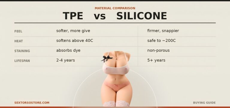 TPE vs Silicone Sex Doll Torso A Complete Material Comparison